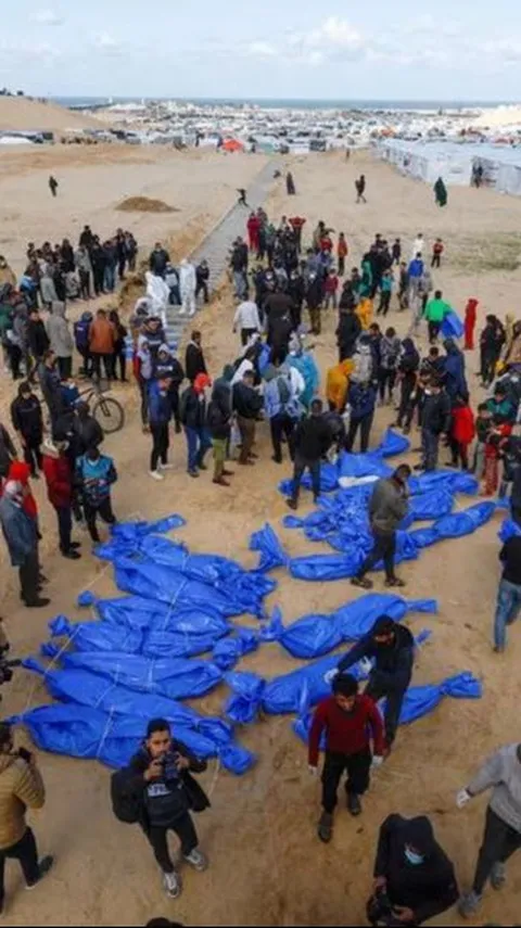 Video Israel Kembalikan 100 Mayat Warga Gaza yang Dibunuh, Sempat Dibawa Dulu ke Israel