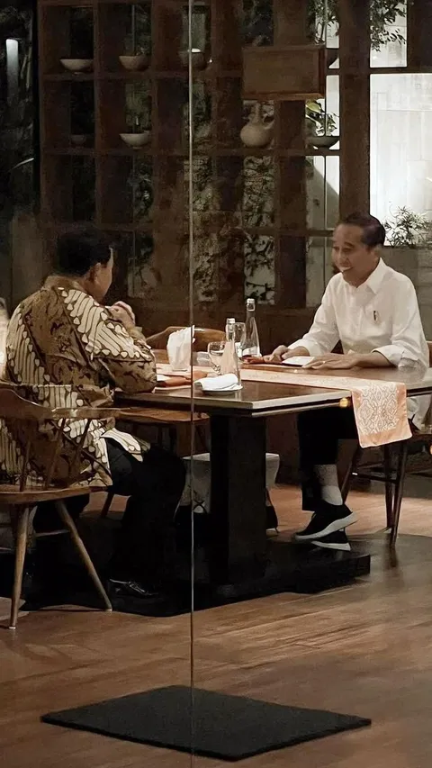 Jokowi dan Prabowo Makan Malam Berdua, Begini Reaksi PDIP