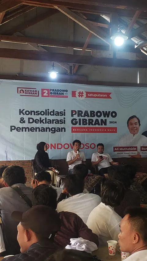 Relawan Gibran Bondowoso Siap Menangkan Prabowo-Gibran Satu Putaran di Pilpres