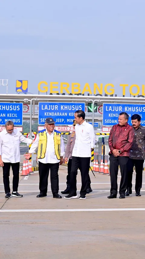Total Investasi Rp4 Triliun, Pengoperasian Tol Pamulang-Cinere-Raya Bogor Diharapkan Jokowi Kurangi Kemacetan