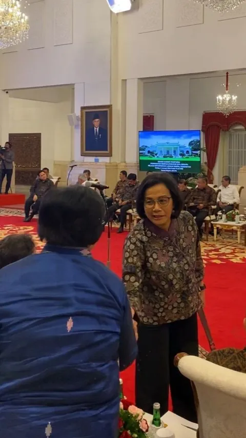 Candaan Menkeu Sri Mulyani saat Sapa Menteri LHK Siti Nurbaya: Sudah Hijau Sekarang