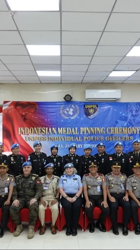 33 Personel Polri Terima Penghargaan dari UNMISS, Dinilai Berkontribusi Nyata di Misi Perdamaian