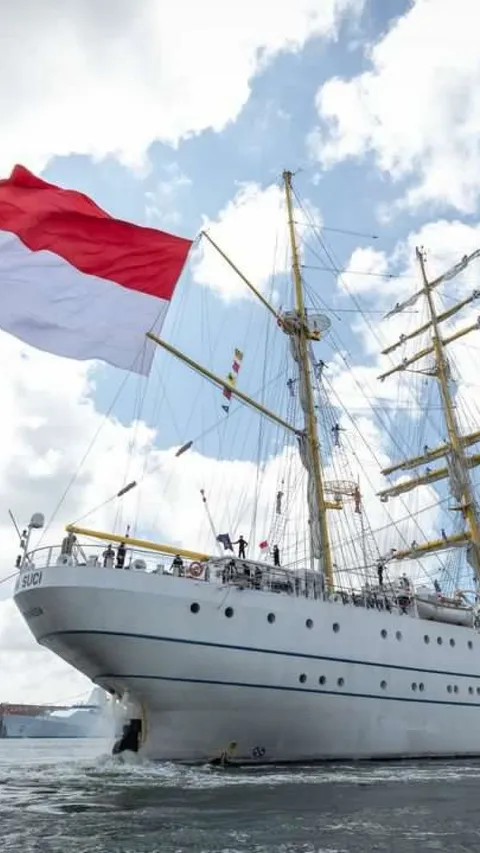 Tak Kalah Megah dengan Pendahulunya, Ini Potret KRI Bima Suci Kapal Layar Kebanggaan TNI AL