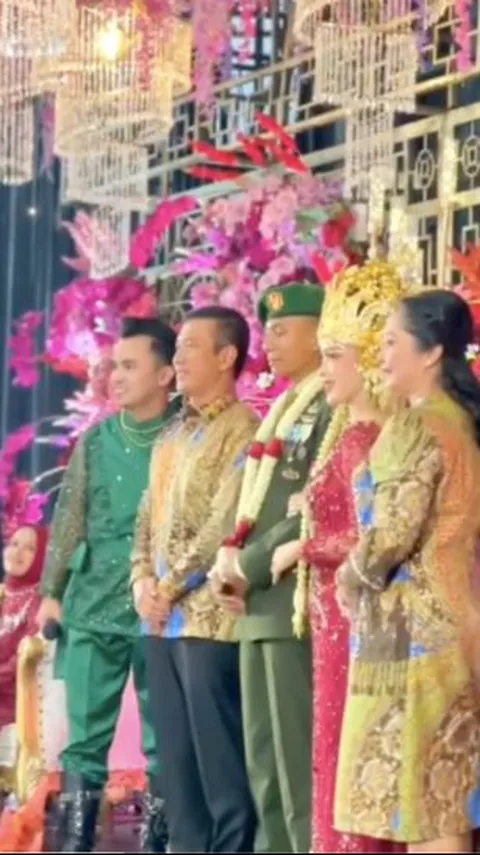 Momen Meriah Pernikahan Cewek Cantik dengan Prajurit TNI, Pangkat Sang Suami jadi Sorotan