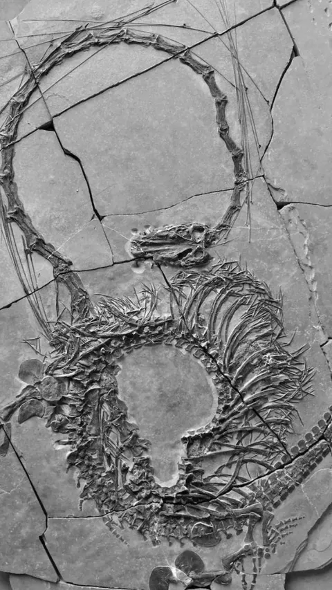 Setelah Meneliti 20 Tahun, Ilmuwan ini Akhirnya Temukan Titik Terang Fosil Berbentuk “Naga” Ukurannya 5 Meter Lebih