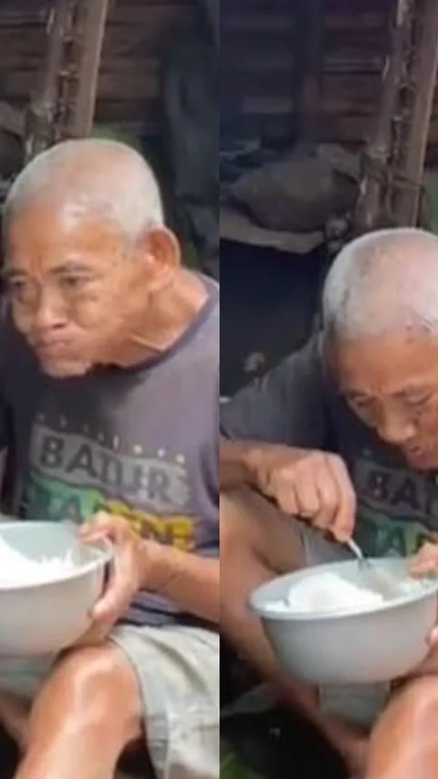 Makan Satu Kali Sehari, Kakek Ini Sengaja Santap Mi Instan Lebih dari 1 Porsi Demi Berhemat