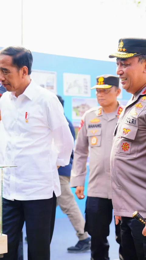 Di Depan Jokowi, Kapolri Jenderal Sigit Tegaskan Sinergitas TNI-Polri Harga Mati