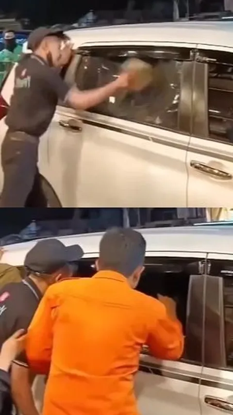 Viral Aksi Pria Pecahkan Kaca Mobil Demi Bantu Seseorang yang Dikira Meninggal di Dalamnya, Endingnya Tak Terduga