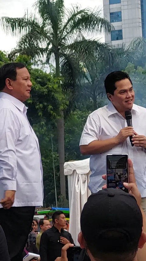 TKN Prabowo-Gibran ke Erick Thohir: Selamat Datang Masinis Pemilih Muda di Gerbong 02