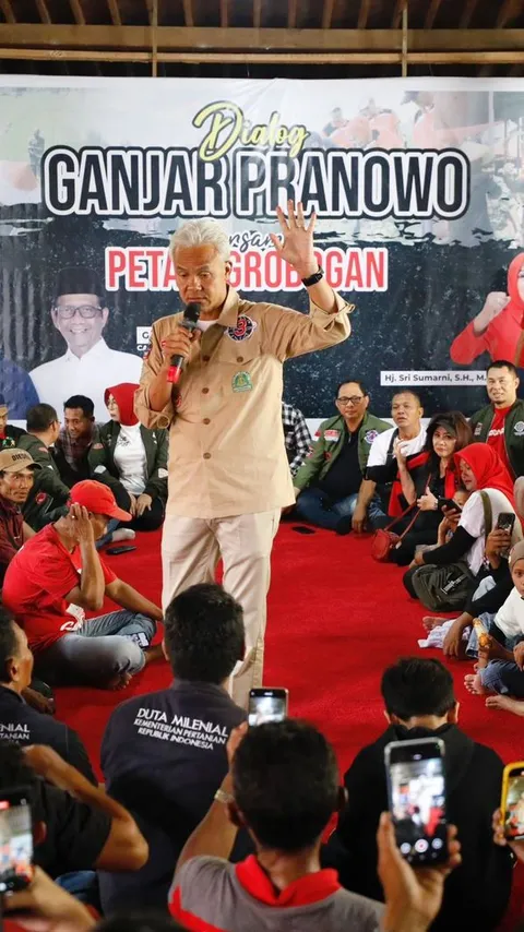 Petani di Grobogan: Pilpres Lalu Kami Pilih Jokowi, Kini Giliran Dukung Ganjar-Mahfud