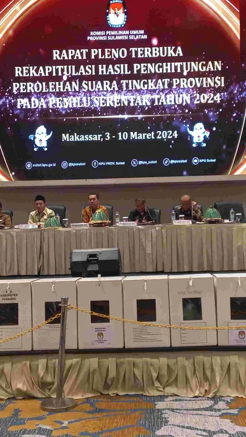 Hasil Pleno KPU: Prabowo-Gibran Raih Suara Terbanyak di Sulsel, Efek JK Tak Angkat Anies-Cak Imin