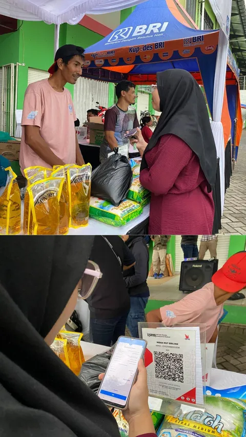 Serunya Ngabuburit di Pasar Ramadan BRI Bojonegoro, Berburu Sembako Murah Dapat Bonus Takjil