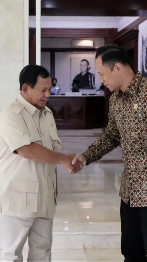 AHY Ungkap Isi Pembicaraan Saat Bertemu Prabowo di Kemenhan