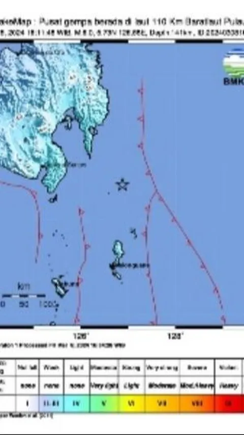 Karutung Sulut Diguncang Gempa Bumi 6 Magnitudo