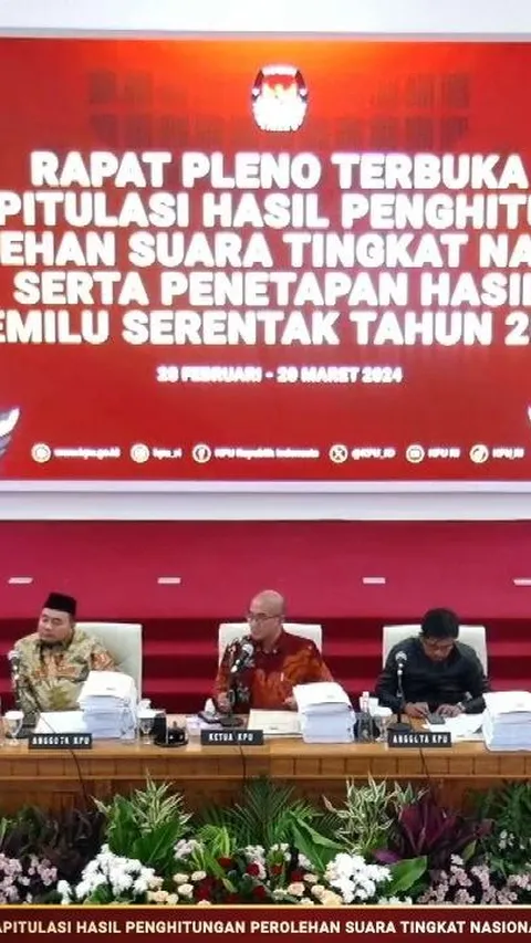Hasil Rekapitulasi Nasional KPU: Prabowo-Gibran Unggul di Gorontalo dan Kalteng Disusul Anies-Muhaimin