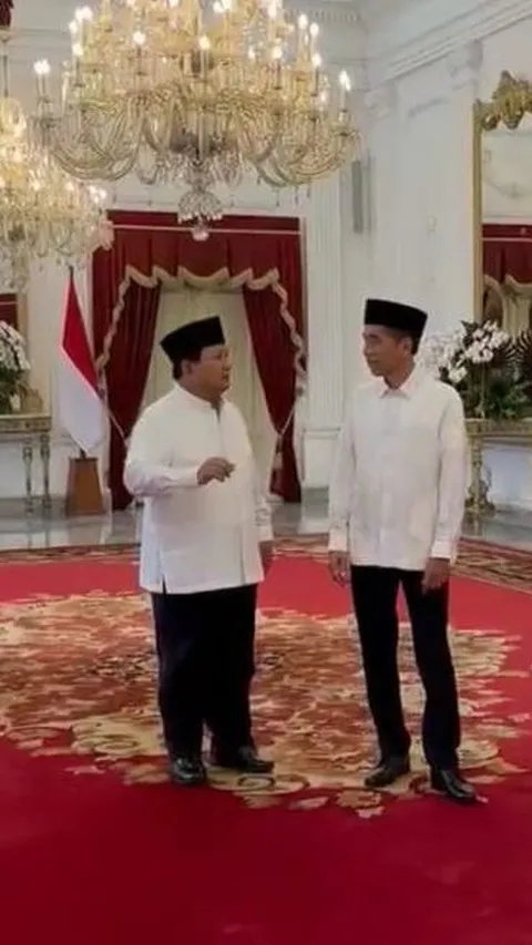 Lebaran Hari Kedua, Prabowo Kembali Sambangi Presiden Jokowi di Istana