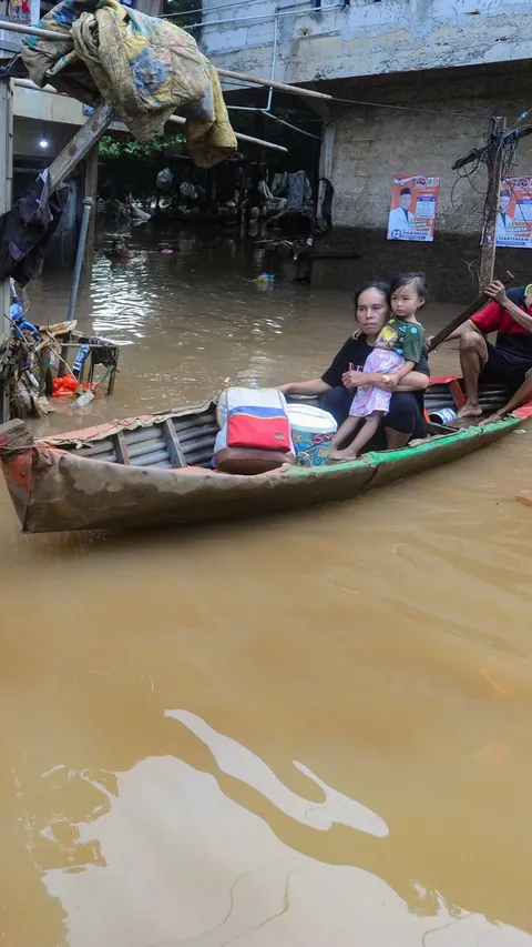 Lokasi Banjir di DKI Jakarta Meningkat