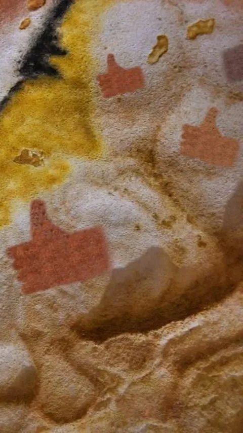 Arkeolog Temukan Tanda “Like” di Gua Purba, Dipahat 17.000 Tahun Sebelum Muncul Media Sosial
