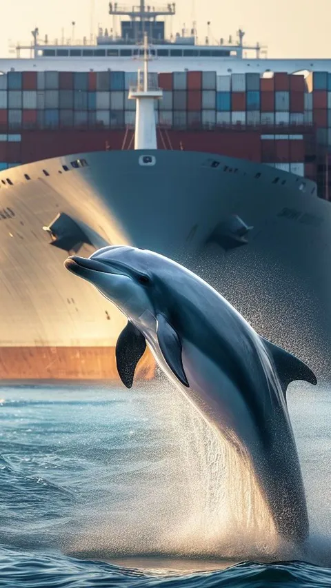 Ini Alasan Mengapa Lumba-lumba Suka Berenang di Depan Kapal