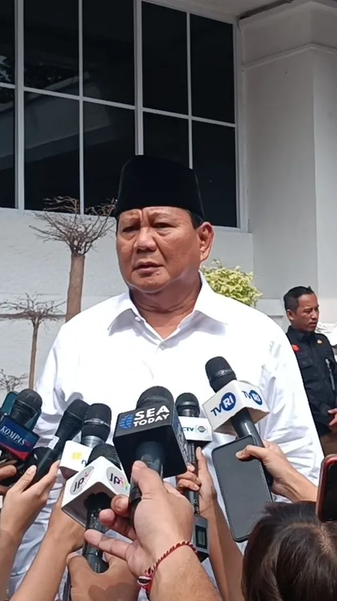 Prabowo di KPU: Kita akan Mulai Kerja Keras, Mempersiapkan Diri