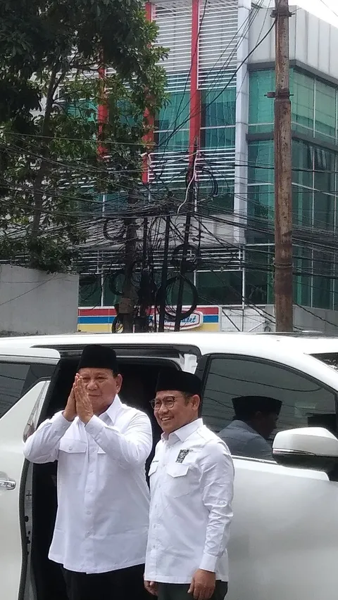 Usai Bertemu Cak Imin, Begini Reaksi Prabowo Ditanya Kapan Temui Megawati