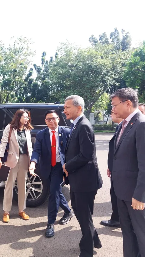 Isi Pertemuan Jokowi dan Menlu Singapura Vivian Balakrishnan di Istana