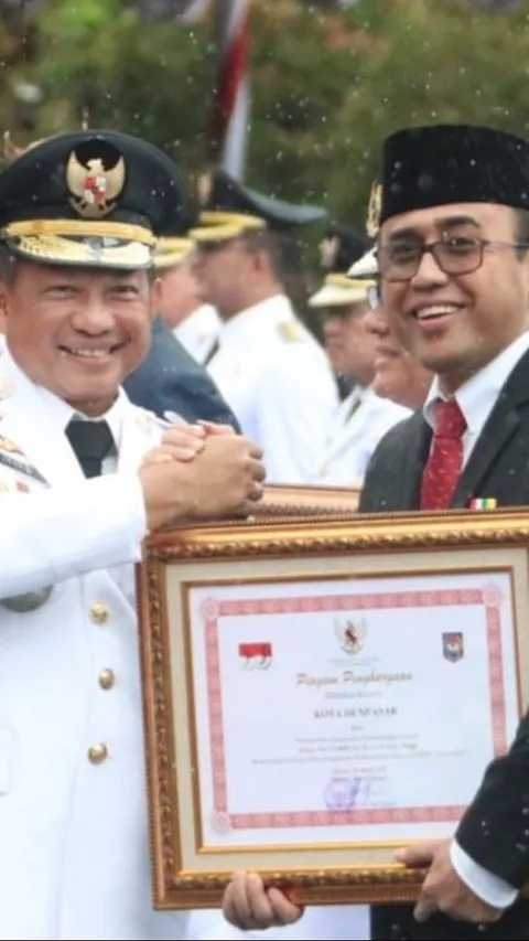 Selain Bobby dan Gibran, Wali Kota Denpasar Jaya Negara Terima 2 Penghargaan dari Kemendagri