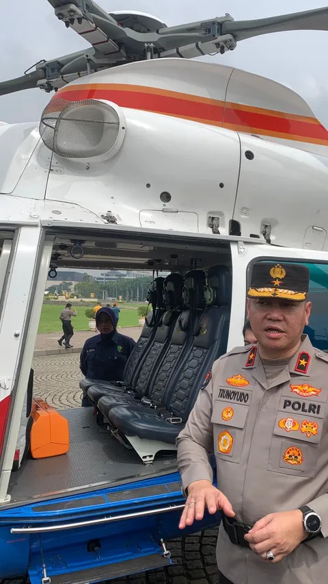 Penampakan Helikopter Ambulans Polri untuk Mudik Lebaran 2024, Siap Evakuasi Pemudik saat Kondisi Darurat