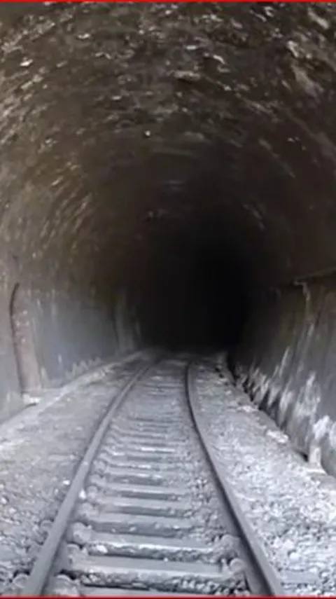 Bekas Terowongan Kereta Api di Banyumas Ini Ternyata Dibangun di Bawah Kompleks Pemakaman, Begini Penampakannya