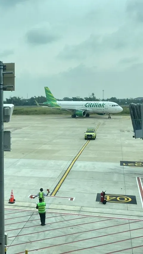 Hari Ini, Citilink Maskapai Pertama Mendarat di Bandara Dhoho Kediri