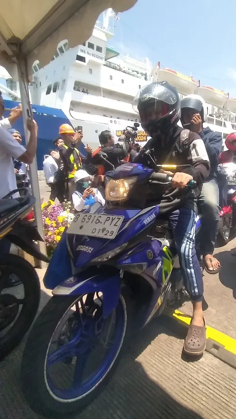 Mudik Gratis Jakarta-Semarang, Daripada Naik Motor Lebih Enak Naik Kapal Laut