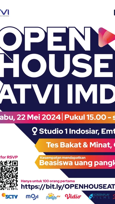 Open House ATVI Imde Digelar Rabu 22 Mei, Ada Test Bakat dan Minat Gratis