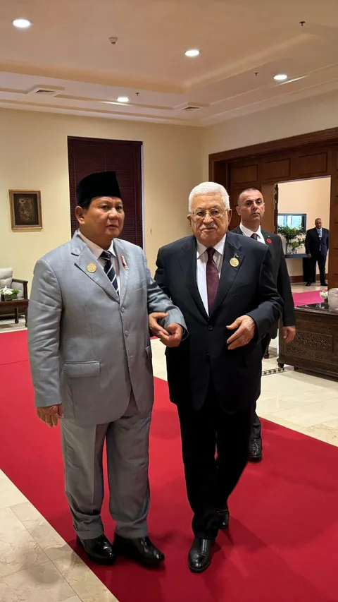 VIDEO: Momen Haru Presiden Palestina Bersyukur Dukungan Merdeka, 