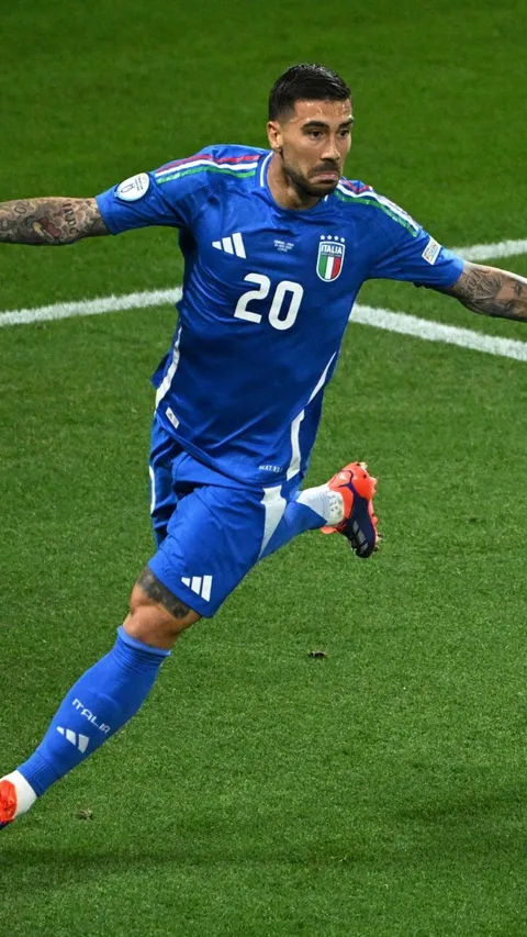 FOTO: Drama Italia vs Kroasia, Gol Menit Akhir Mattia Zaccagni Bawa Gli Azzuri ke 16 Besar Euro 2024