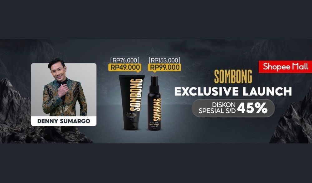 Telah diluncurkan secara eksklusif di Shopee!