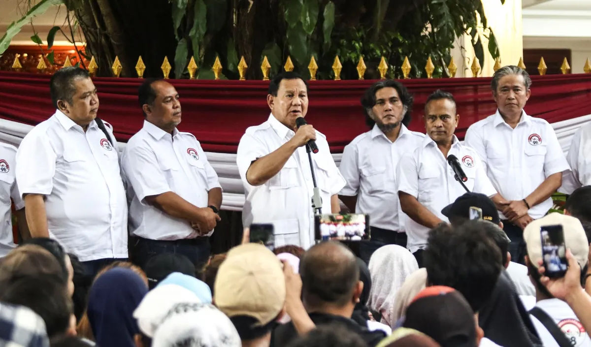 Bakal calon presiden Prabowo Subianto turut menanggapi konflik yang terjadi antara Palestina dengan Israel. <br>