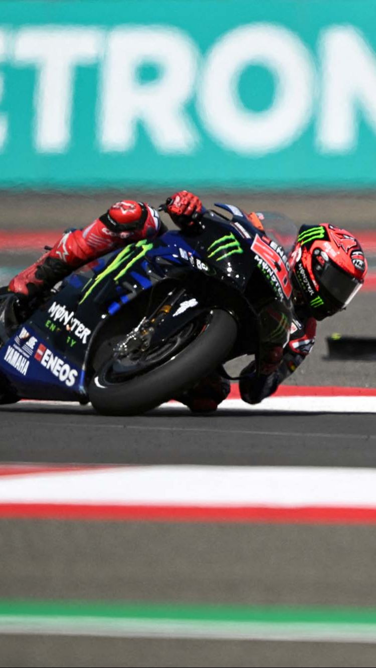 FOTO: Momen Jorge Martin Rajai Sprint Race MotoGP Mandalika 2023 ...