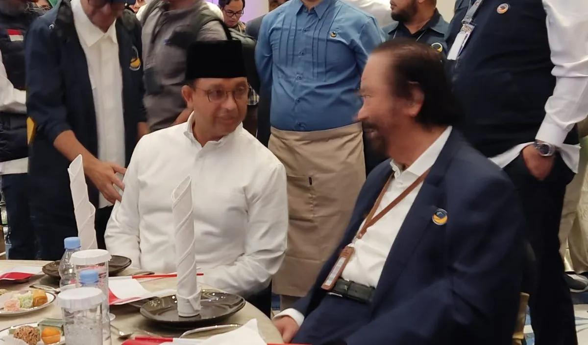 Suara Anies Bergetar