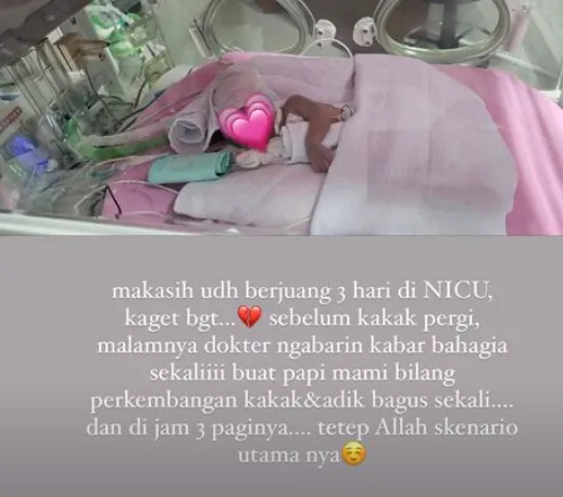 Bos Skincare Nadya Shavira Berduka, Satu Anak Kembarnya yang Baru Dilahirkan Meninggal
