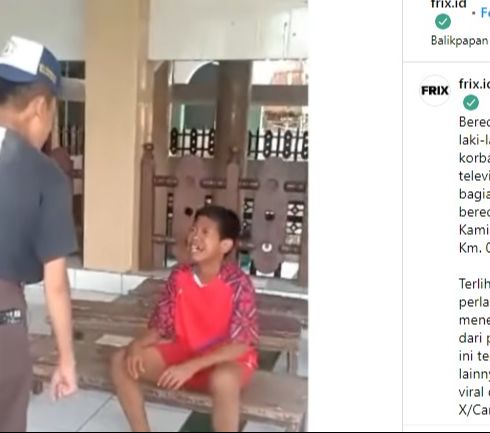 Viral Bocah Kaus Merah Dipiting & Ditendang di Masjid, Begini Kata Polisi