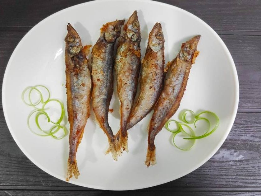 Resep Ikan Shishamo Nasi Daun Jeruk