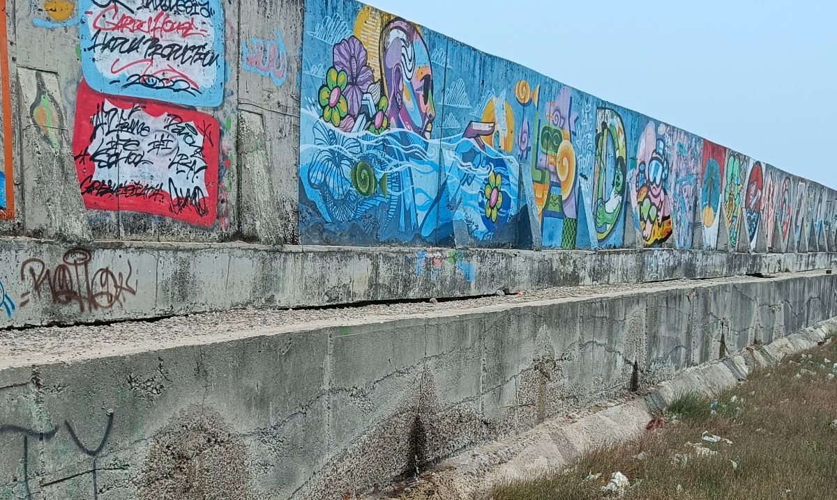 Tembok Pembatas Laut dan Daratan Jakarta Bocor, Begini Penampakannya