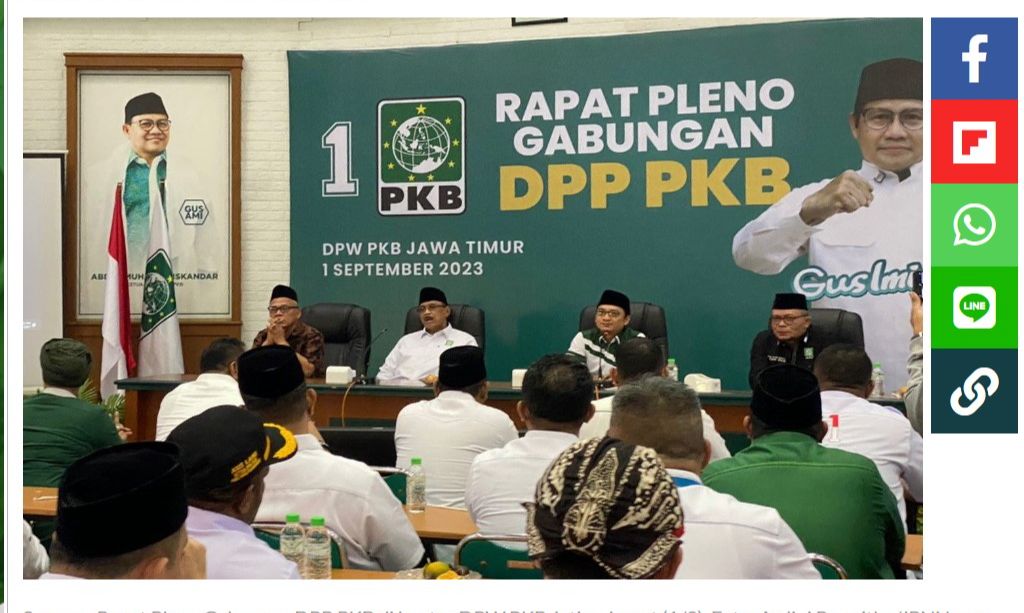 CEK FAKTA: Hoaks PKB Diiming-imingi Uang Rp4 Triliun Supaya Cak Imin Mundur jadi Cawapres Anies