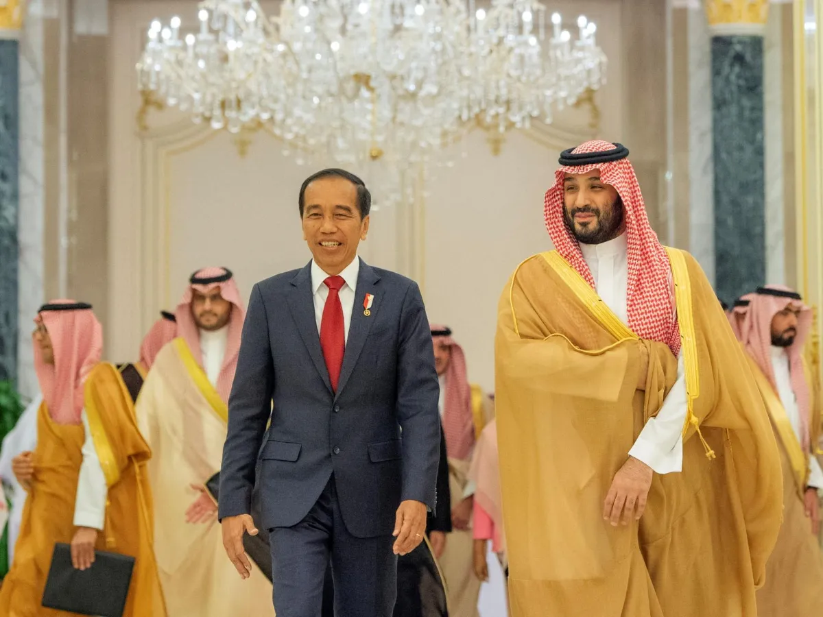 FOTO: Kehangatan Pangeran Muhammad Bin Salman Menyambut Kedatangan ...