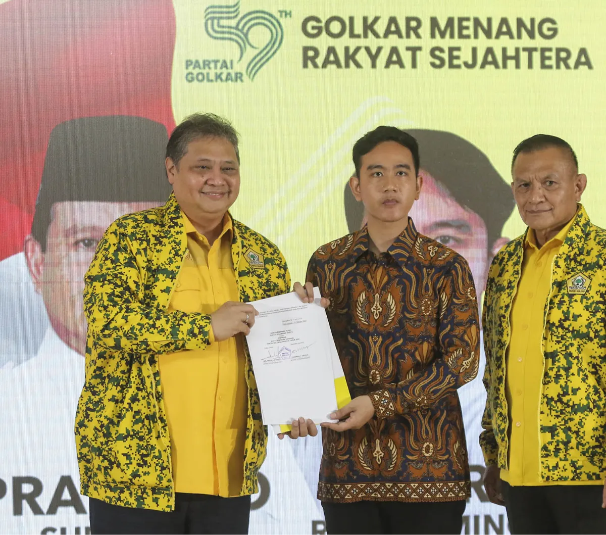 Relawan Muda Airlangga Dukung Duet Prabowo-Gibran | Merdeka.com