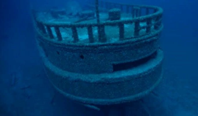 Kapal lawas ditemukan