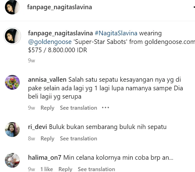 Sepatu Kaca Nagita Slavina Dibanderol Belasan Juta Ternyata Banyak