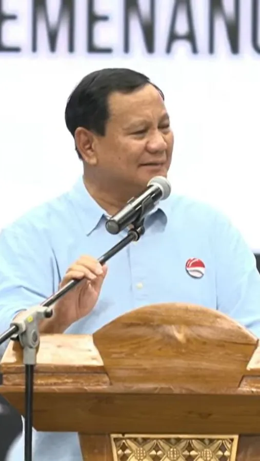 Pidato Berapi-api Prabowo Subianto: Itu Sumpah Kami kepada Rakyat Indonesia!