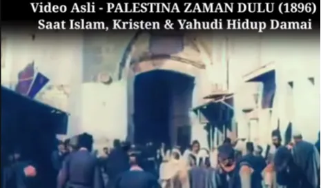 Rekaman Video Pertama Palestina Sebelum Ada Israel, Muslim, Kristen ...