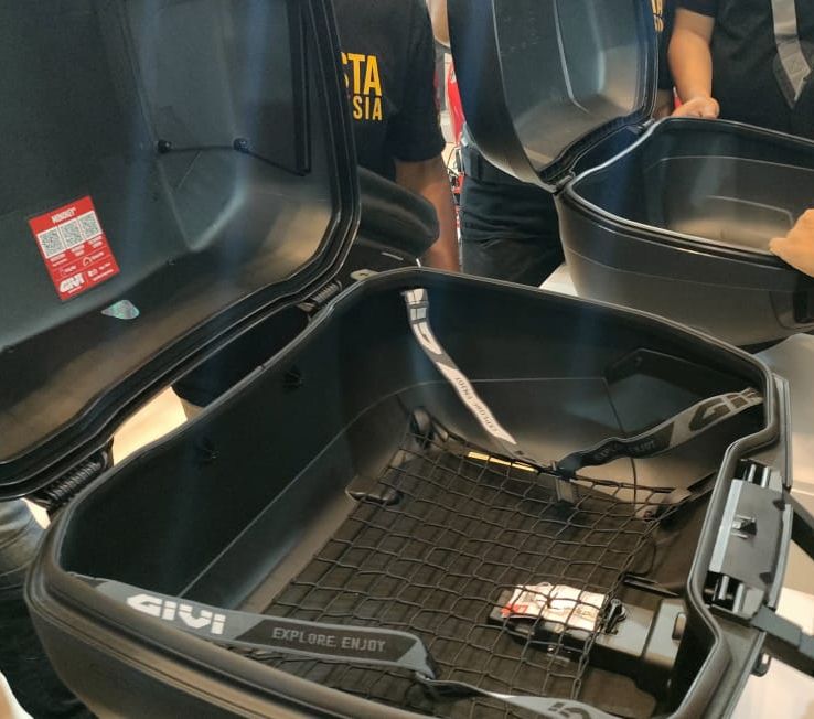 GIVI Rilis Boks Sepeda Motor Paten, Lebih Ringan tapi Kuat dan Nyaman